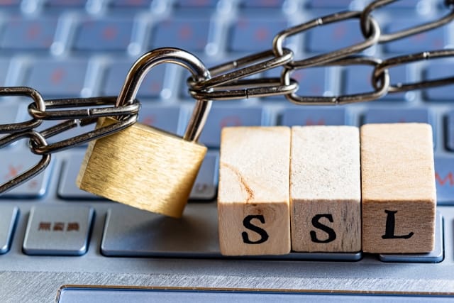 SSLで暗号化されたイメージ