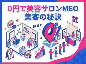 費用をかけずに始める美容サロンのMEO対策｜Googleビジネスプロフィールで予約集客を最大化する秘訣