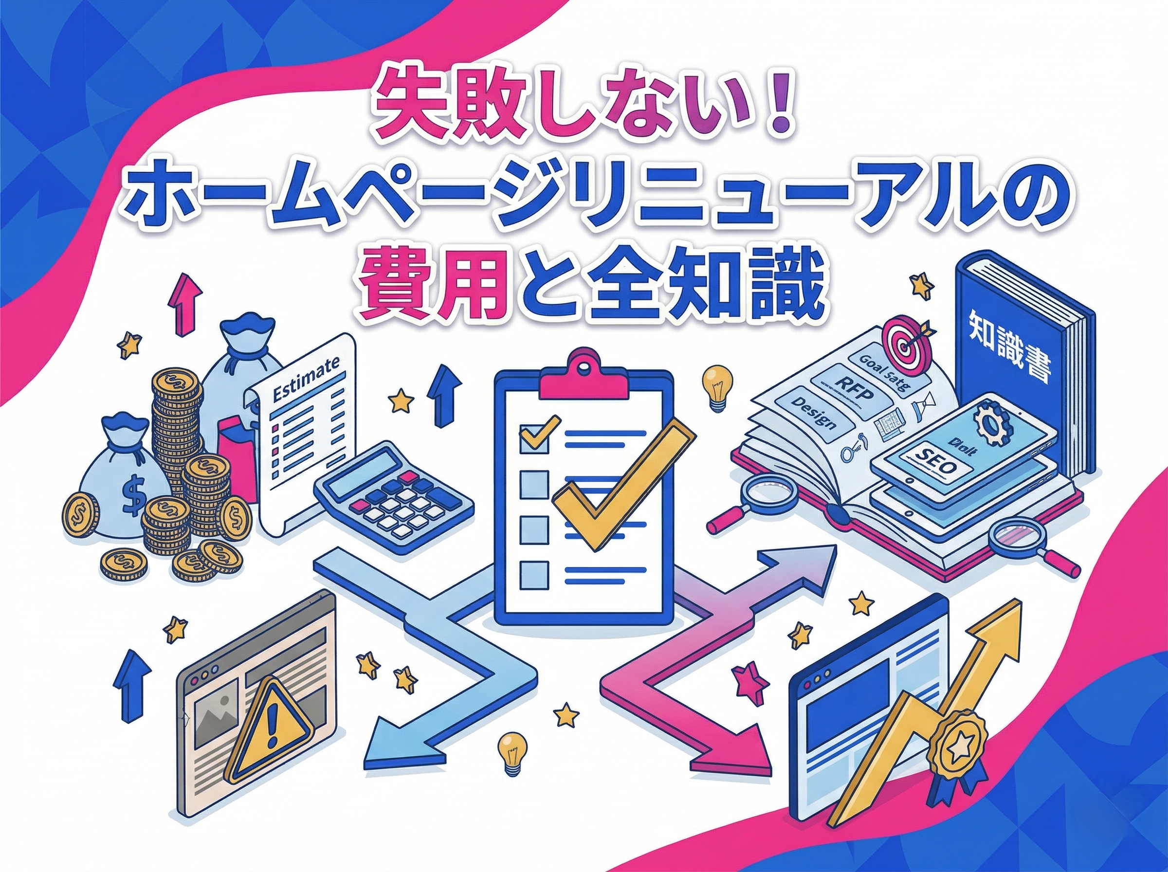 失敗しないホームページリニューアルの費用とは？見積もり前に知るべき全知識を解説