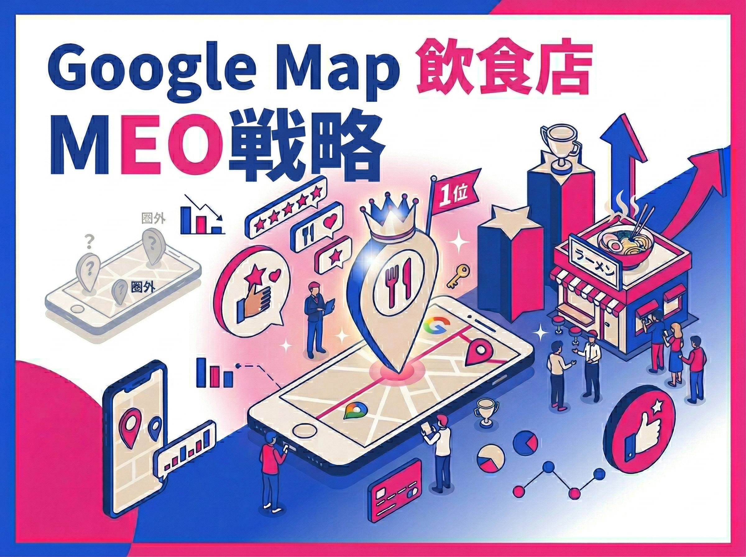 知らないと損！Google Mapsで勝つ飲食店のMEO戦略とライバルに差をつける秘訣