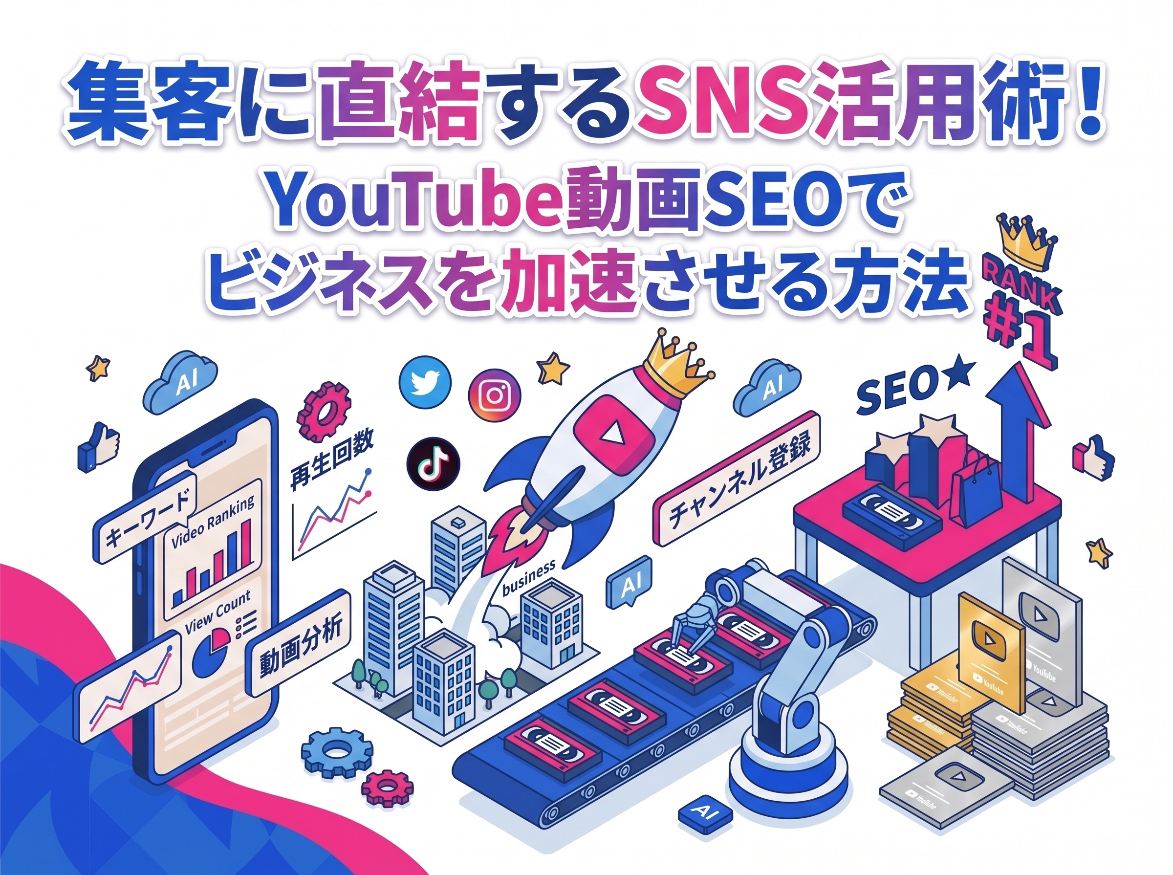 集客に直結するSNS活用術！YouTube動画SEOでビジネスを加速させる方法